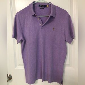 Ralph Lauren Men's Lavender Polo Shirt